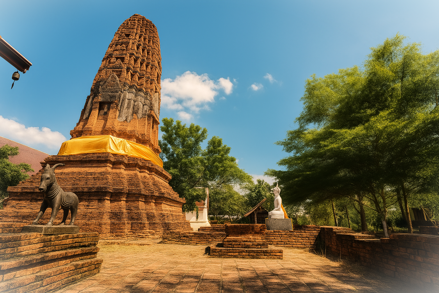 Wat Prang Luang – Phrawatsat bon fang nam Chao Phraya